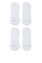 Luca Combed Cotton Trainer Socks, Set of Two